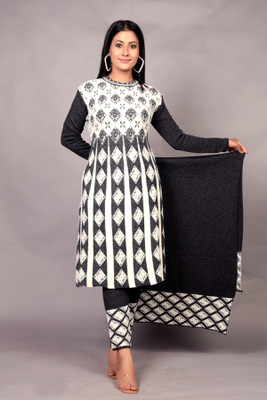 The Zigar Studio Women Kurta Pant Dupatta Set