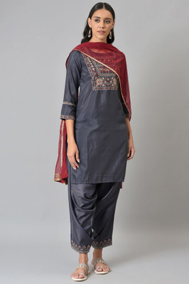 W Women Kurta Salwar Dupatta Set