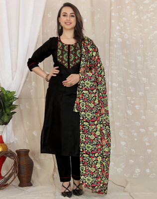 Skylee Women Kurta Pant Dupatta Set