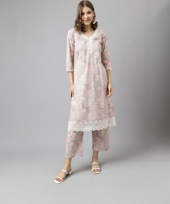 FIORRA Women Kurta Pant Set