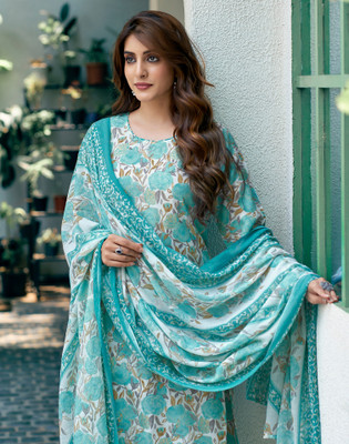 Skylee Women Kurta Pant Dupatta Set