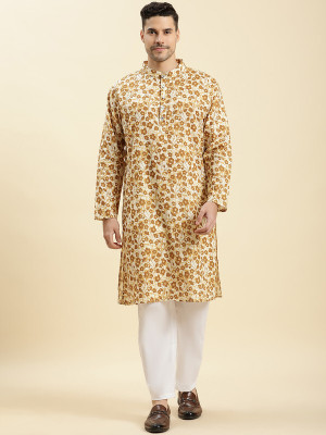 STUFFIE LAND Men Kurta Pyjama Set
