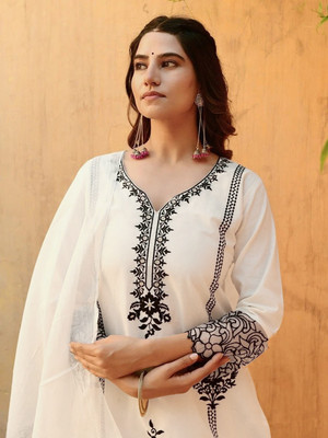 Royal Export Women Kurta Pant Dupatta Set
