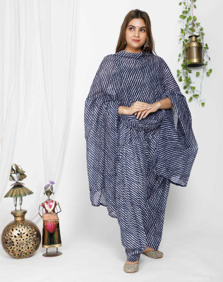 HANVIK TRADERS Women Patiala Dupatta Set