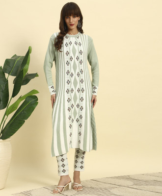 CANBLAR Women Kurta Palazzo Set