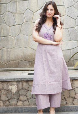 ELEPANTS Women Kurti Palazzo Set