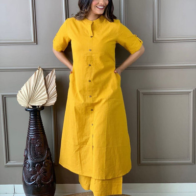 SANVI ART Women Kurta Palazzo Set