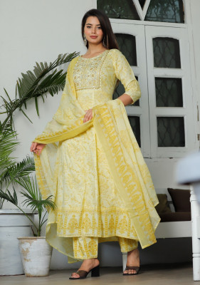 SHALIG Women Kurta Pant Dupatta Set