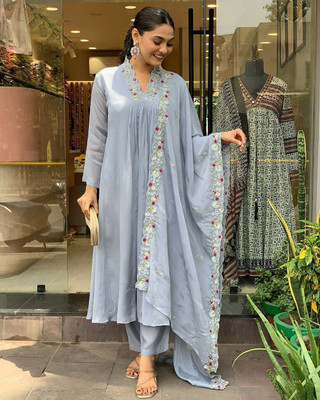 zindora Women Kurti Pant Dupatta Set