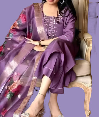 RUTSH FASHION Women Kurta Pant Dupatta Set