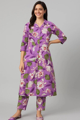 ABROR Women Kurta Pant Set
