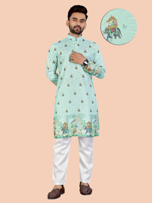 TRYPRO Men Kurta Pyjama Set