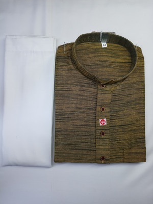 Saif chikan handicraft Men Kurta Pyjama Set