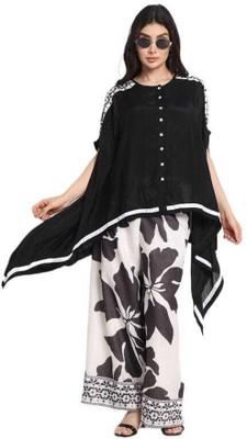 Silselah Women Kaftan Palazzo Set