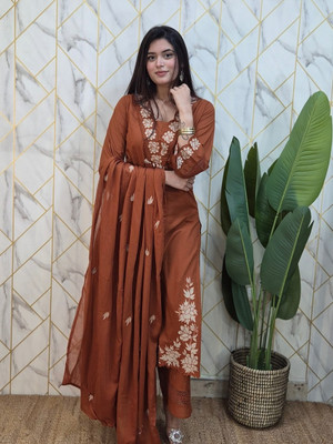 Devastri Women Kurta Pant Dupatta Set