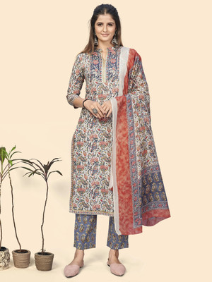 VBUYZ Women Kurta Pant Dupatta Set