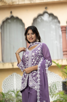 vita fashion Women Kurti Palazzo Dupatta Set