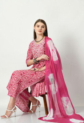 AnjuShree Choice Women Kurta Pant Dupatta Set