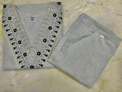 RICF ROYALS INDIA FASHION COLLECTION Women Kurti Pant Set