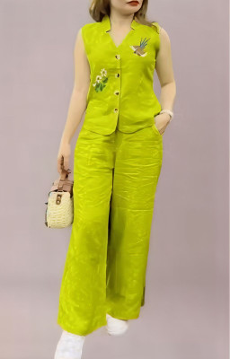 glmour and culture Women Shirt Palazzo Set