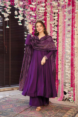 TARTAM Embroidered Kurta, Trouser/Pant & Dupatta Set