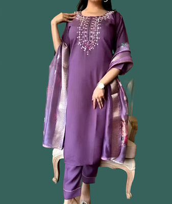 RUTSH CREATION Women Kurta Pant Dupatta Set