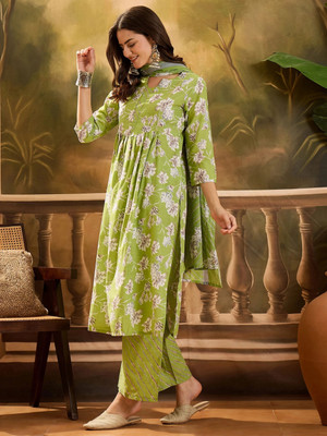 Youthnic Women Kurta Pant Dupatta Set