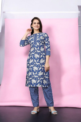 Jiyan Creations Women Kurta Pyjama Set