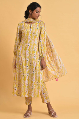 W Women Kurta Pant Dupatta Set