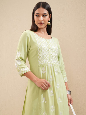 Vishudh Women Kurta Palazzo Set