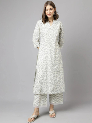 FIORRA Women Kurta Palazzo Set