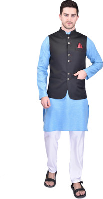 PRINTCULTR Men Kurta Pyjama Set