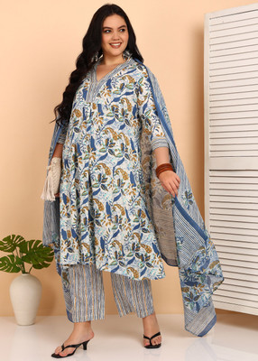 Yash Gallery Women Kurta Pant Dupatta Set