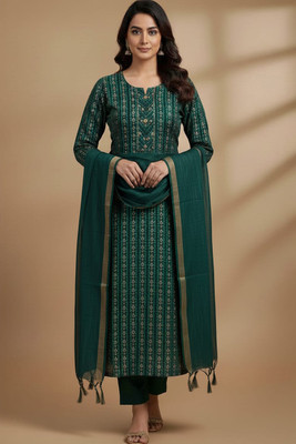 Edeltraud collection Women Kurti Pant Dupatta Set