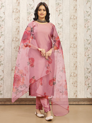ZIVETI FASHION Women Kurti Pant Dupatta Set