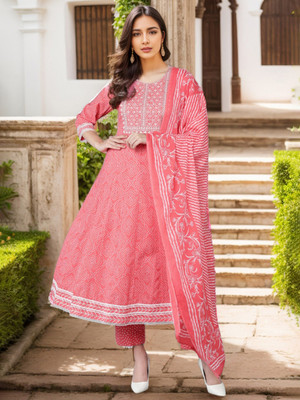 AHIKA Women Kurta Pant Dupatta Set