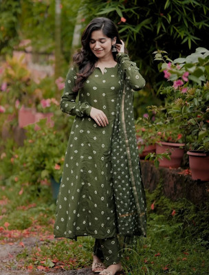 Nermosa Women Kurta Pant Dupatta Set