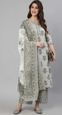 HOLY STAR WORLD Printed Kurta, Trouser/Pant & Dupatta Set