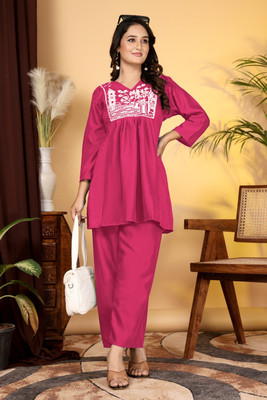 VEEMU FESHION Women Kurta Pant Set