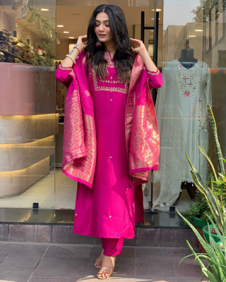 Anni Designer Women Kurta Pant Dupatta Set