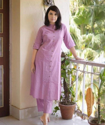 fashion hour Women Kurta Palazzo Set