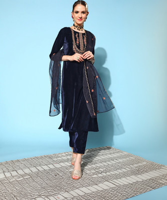 Skylee Women Kurta Pant Dupatta Set