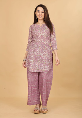 Odd by chansi Trendz Women Kurti Palazzo Set