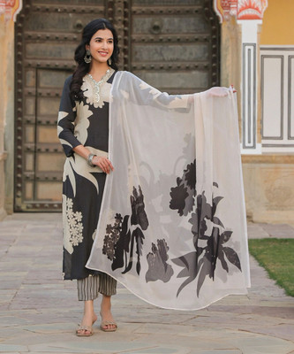 Gosriki Women Kurta Pant Dupatta Set