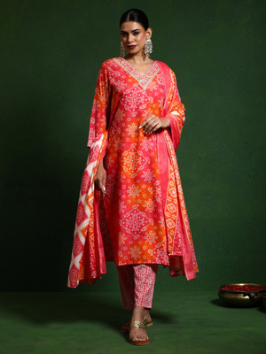 Aadvika Women Kurta Pant Dupatta Set