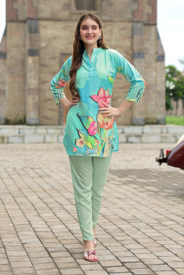 Dharmnandan Tunic Pant Co-ords Set