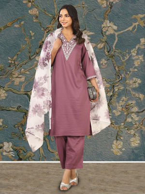 AVANSHEE Women Kurta Pant Dupatta Set