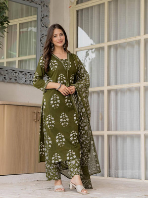 YAGNIK FASHION Women Kurta Pant Dupatta Set
