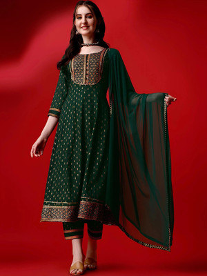 HouseOfCommon Women Kurta Pant Dupatta Set