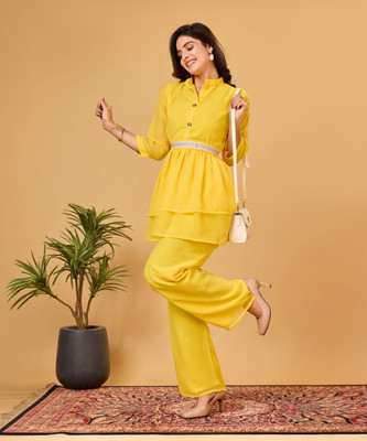 SHYAM TEX Women Ethnic Top Pant Set
